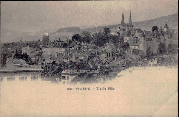 Neuchatel - Vieille Ville Vorderseite