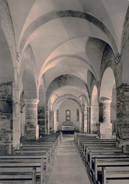 Eglise de St. Pierre de Clages, Valaise Vorderseite