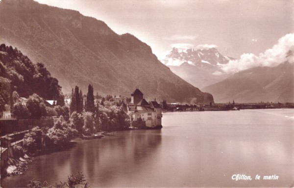 Chillon le matin