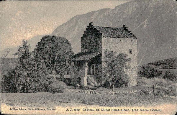 Château de Muzot/Sierre Vorderseite