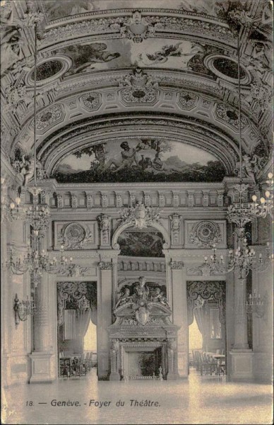 Genève - Foyer du Théâtre Vorderseite