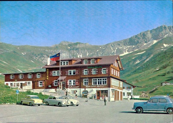 Alpen-Hotel Malbun Vorderseite