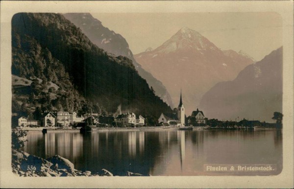 Flüelen - Bristenstock (3073 m) Vorderseite