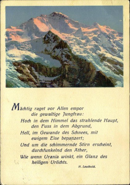 Jungfrau Vorderseite