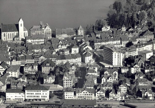 Rapperswil SG - Flugaufnahmen Vorderseite