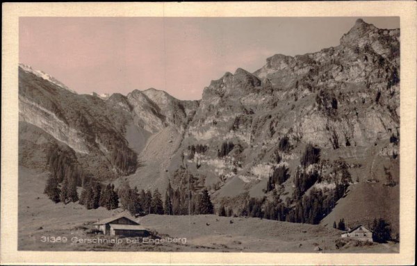 Gerschnialp bei Engelberg Vorderseite