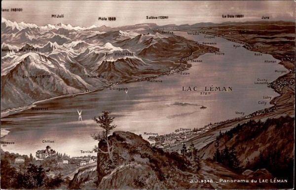 Lac Léman Vorderseite