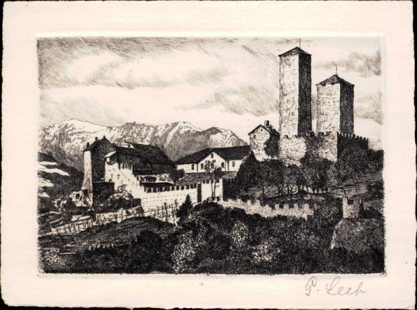 Bellinzona, Castello d'Uri Vorderseite