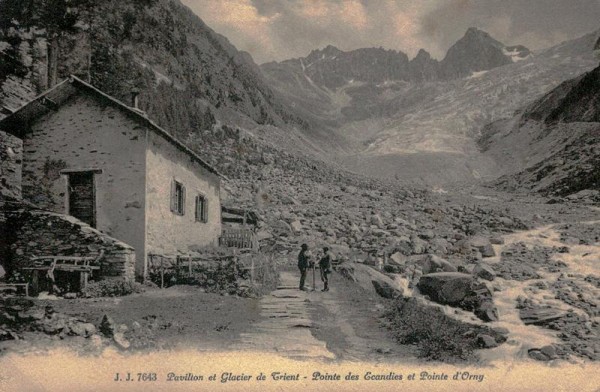 Glacier de Trient Vorderseite