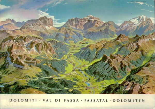 Dolomiten Vorderseite