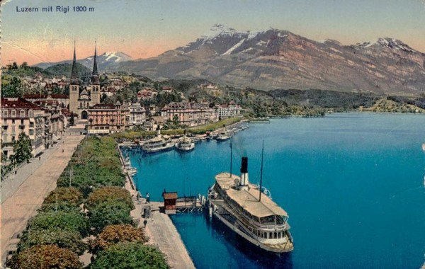 Luzern mit Rigi Vorderseite