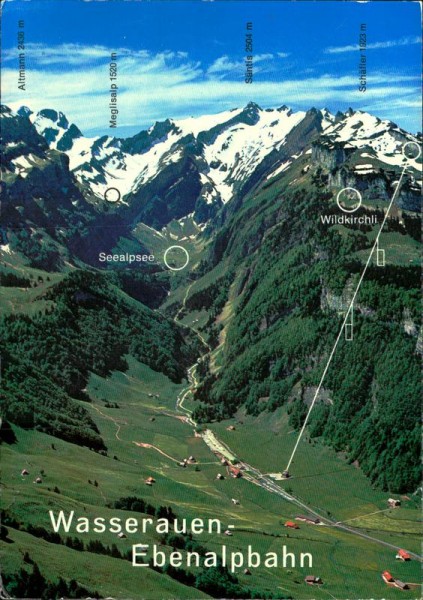 Wasserauen Vorderseite