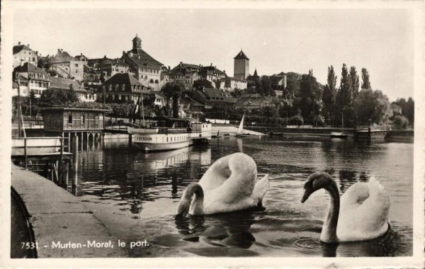 Murten/Morat. Le Port Vorderseite