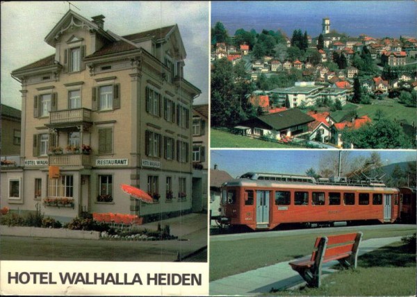 Hotel Walhalla, Heiden Vorderseite
