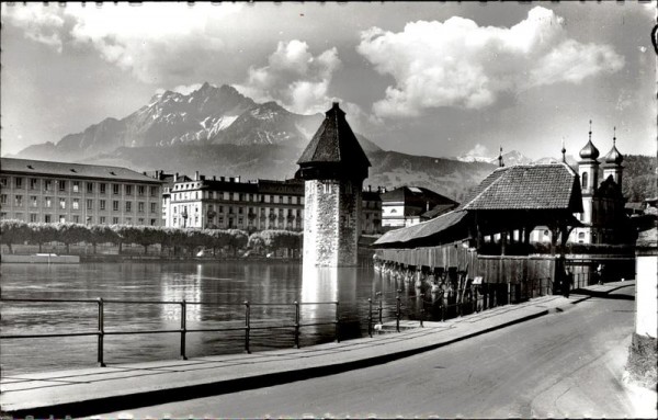 Luzern mit Pilatus Vorderseite