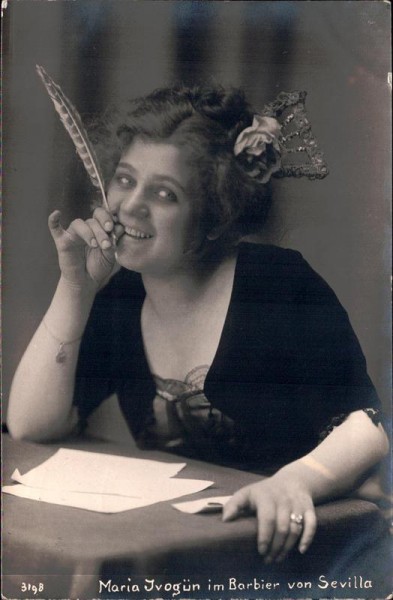Maria Ivogün Vorderseite