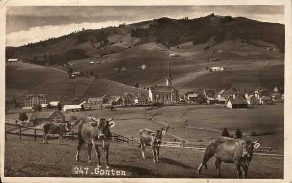 Gonten. 1930 Vorderseite