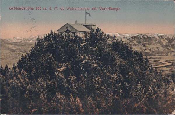 Walzenhausen, Gebhardshöhe Vorderseite