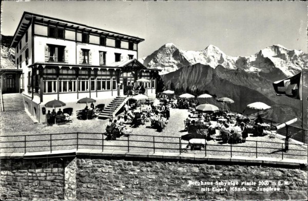 Hotel Schynige Platte Vorderseite