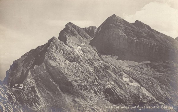 Tierwies mit Gyrenspitze Säntis