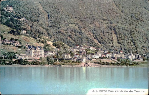 Vue générale de Territet Vorderseite