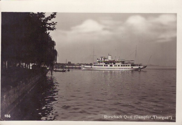 Rorschach Quai (Dampfer "Thurgau")