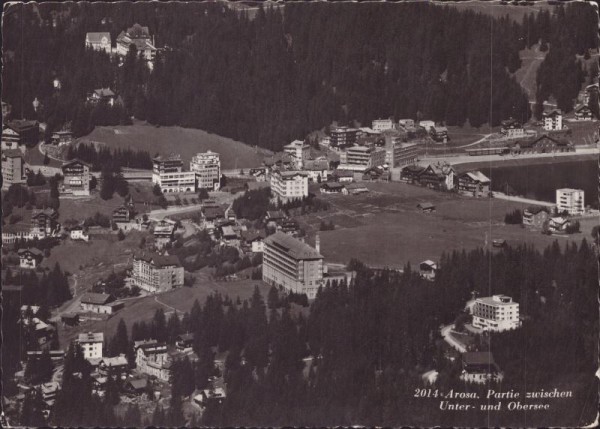 Arosa - Partie zwischen Unter- und Obersee