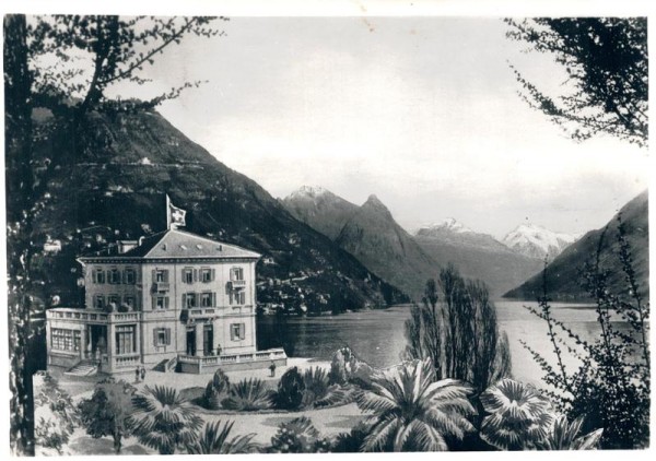 Lugano, Hotel-Pension Sonneck, Lugano-Paradiso Vorderseite
