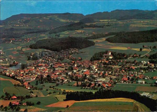 Worb, Flugaufnahme Vorderseite