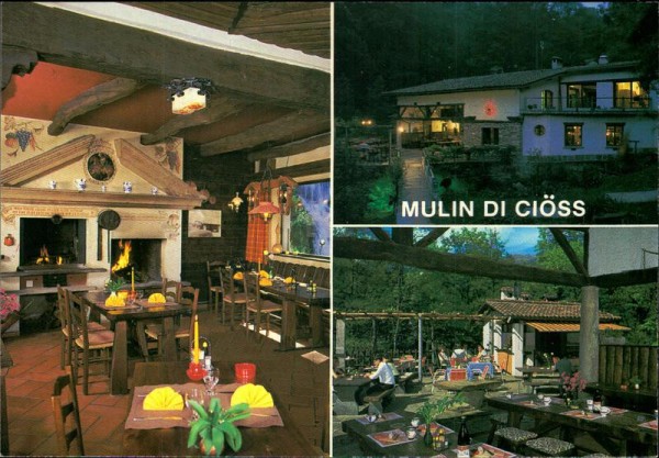 Arcegno, Grotto Mulin di Ciöss Vorderseite
