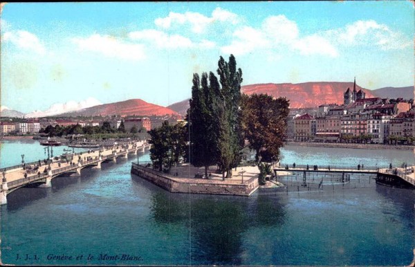 Genève et le Mont-Blanc Vorderseite