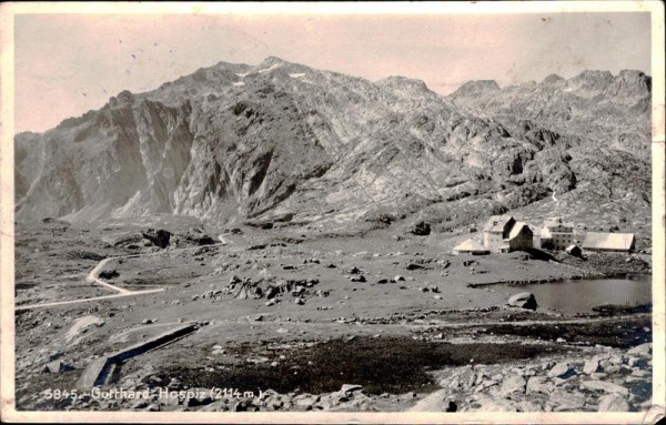 Gotthard-Hospiz Vorderseite