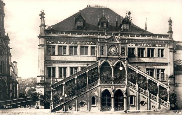 Bern, Das Rathaus Vorderseite