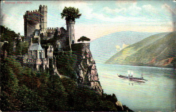 Burg Rheinstein Vorderseite