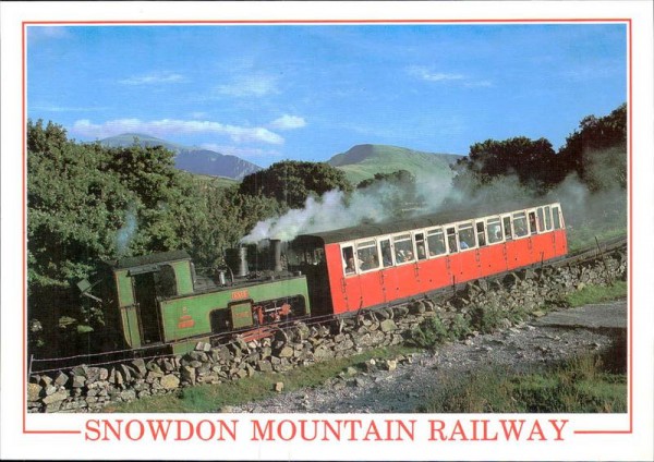 Snowdon Mountain Railway Vorderseite