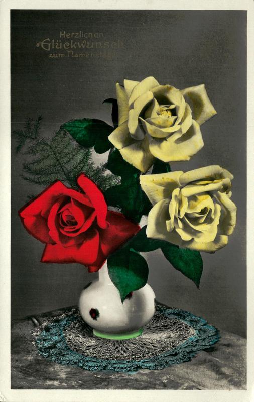 Herzlichen Gluckwunsch Zum Namenstag Namenstag Gluckwunschkarten Motive Kartenplanet Ch Alte Ansichtskarten Aus Der Schweiz Dem Ausland Und Motivkarten