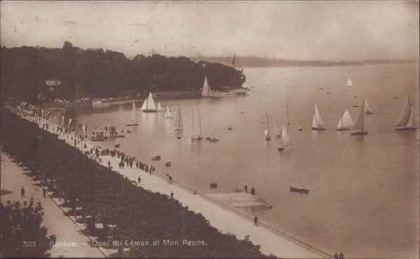 Quai du Léman et Mon Repos, Gèneve Vorderseite