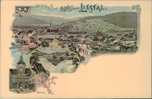Gruss aus Liestal, REPRODUKTION Vorderseite