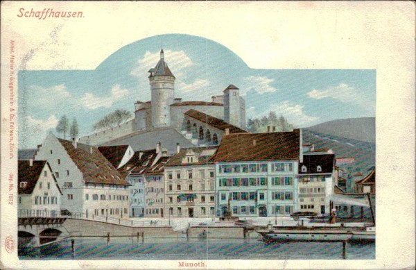 Schaffhausen - Munot Vorderseite