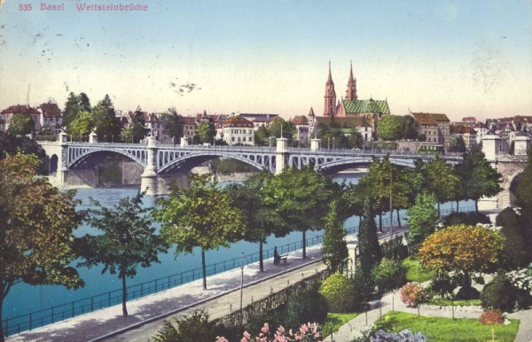 Basel Wettsteinbrücke