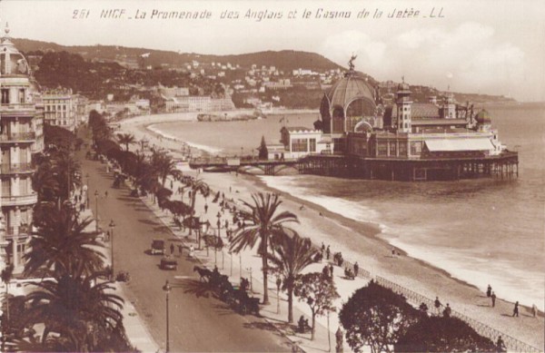 La Promenade des Anglais et le Casino de la Jetée