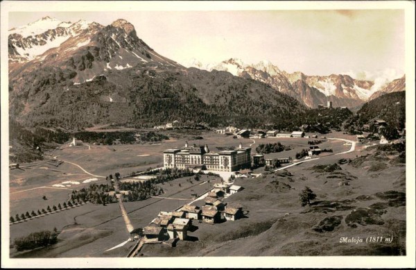 Maloja (1811 m) Vorderseite