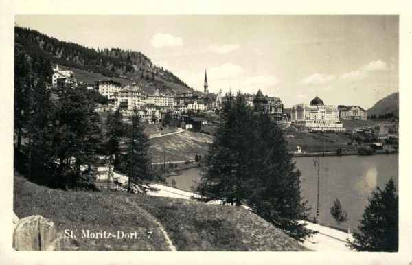 St.Moritz, Dorf Vorderseite