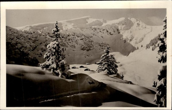 Winterlandschaft Vorderseite