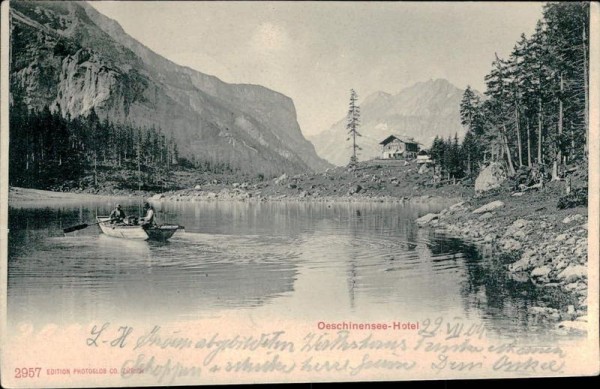 Oeschinensee-Hotel Vorderseite