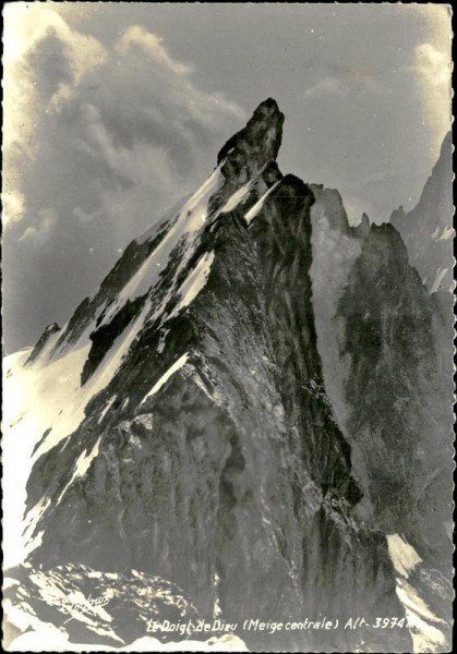 Doigt de dieu (3979 m) Vorderseite