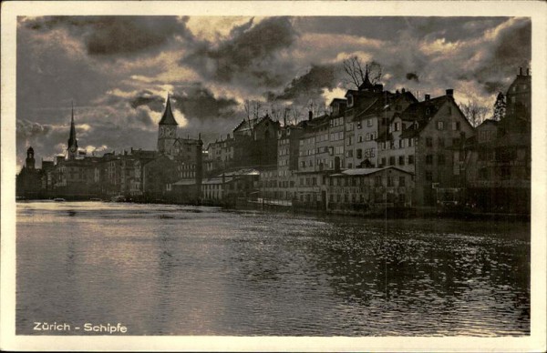 Zürich - Schipfe Vorderseite