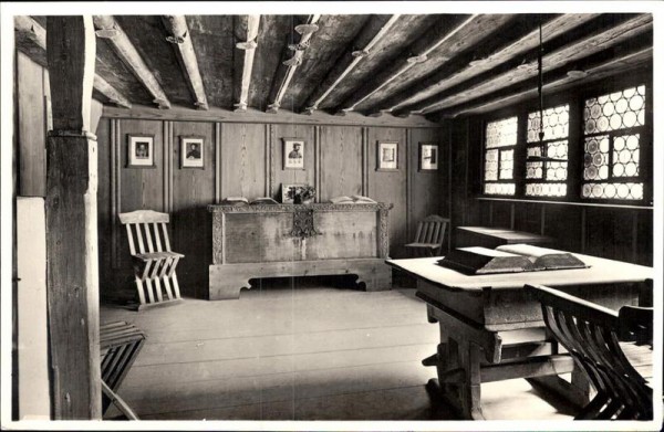 Stube im Zwinglihaus Vorderseite