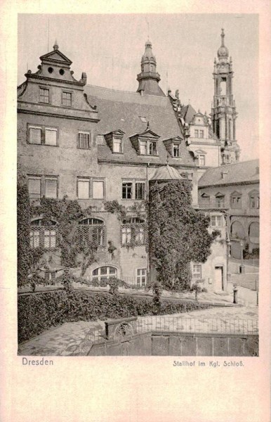 Stallhof (Dresden) Vorderseite