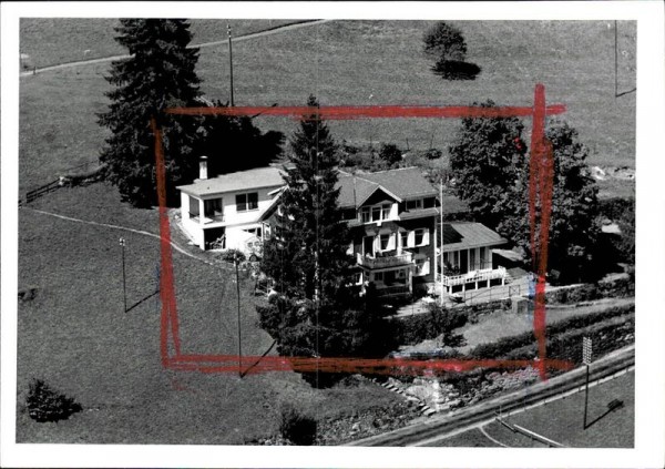 Amden, Hotel Sonnenberg, Flugaufnahme Vorderseite